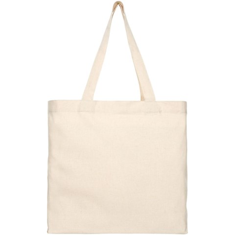 Pheebs poszerzana torba na zakupy z bawełny z recyclingu o gramaturze 210 g/m2 naturalny melanż