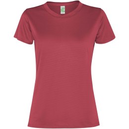 Slam short sleeve women's sports t-shirt berry red (R03058U4)