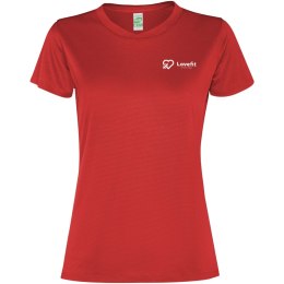 Slam short sleeve women's sports t-shirt czerwony (R03054I1)