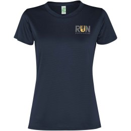 Slam short sleeve women's sports t-shirt navy blue (R03051R2)