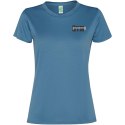 Slam short sleeve women's sports t-shirt storm blue (R03058V2)