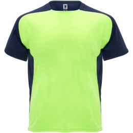 Bugatti sportowa koszulka unisex z krótkim rękawem fluor green, navy blue (R63998Z1)