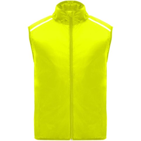 Jannu lekki ocieplacz unisex do biegania fluor yellow (R66841C0)