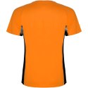 Shanghai sportowa koszulka dziecięca z krótkim rękawem fluor orange, czarny (K65959AD)