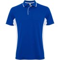 Montmelo koszulka polo unisex z krótkim rękawem błękit królewski, biały (R04218C1)