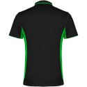 Montmelo koszulka polo unisex z krótkim rękawem czarny, limonka (R04218P2)