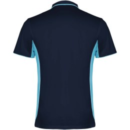 Montmelo koszulka polo unisex z krótkim rękawem navy blue, błękitny (R04218O4)