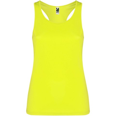 Shura damski podkoszulek sportowy fluor yellow (R03491C1)