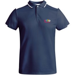 Tamil sportowa koszulka dziecięca polo z krótkim rękawem navy blue, biały (K04028SD)