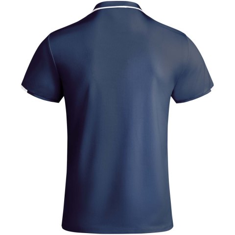 Tamil sportowa koszulka dziecięca polo z krótkim rękawem navy blue, biały
