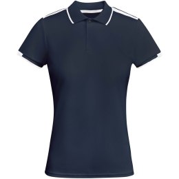 Tamil sportowa koszulka damska polo z krótkim rękawem navy blue, biały (R04098S1)