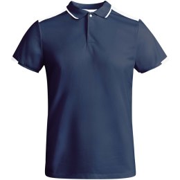 Tamil sportowa koszulka męska polo z krótkim rękawem navy blue, biały (R04028S1)