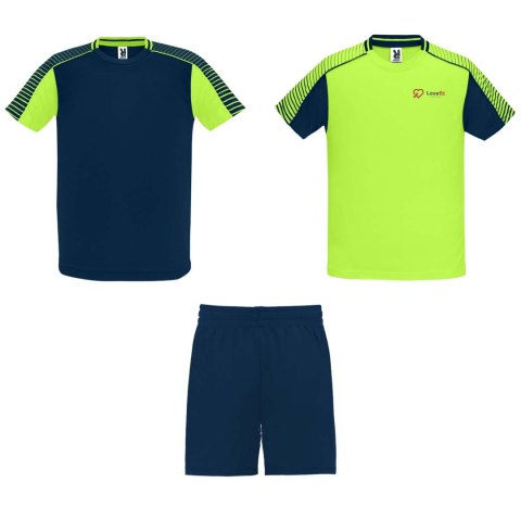 Juve zestaw sportowy dla dzieci fluor green, navy blue