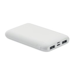 Power bank 5000 mAh biały (MO2279-06)