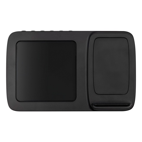 Ładowarka bezprzewodowa 5W-15W Exclusive Collection, wielofunkcyjny zegar cyfrowy | Isha