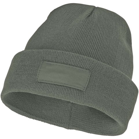 Czapka typu beanie Boreas z naszywką zielony