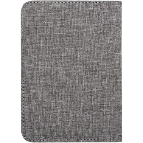 Ross etui na paszport RPET RFID wykonane z materiałów z recyklingu z certyfikatem GRS szary melanż