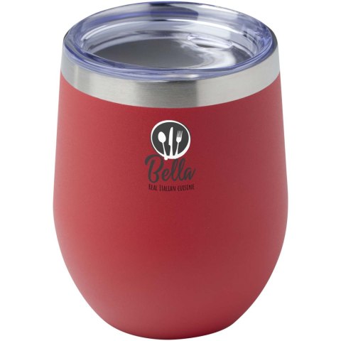 Corzo miedziany kubek próżniowy z certyfikatem RCS 350 ml czerwony