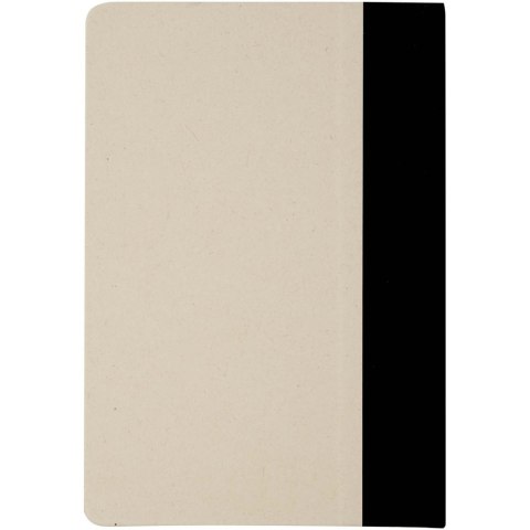 Liliana notatnik A5 w twardej okładce z tworzywa sztucznego pochodzącego z trzciny cukrowej czarny