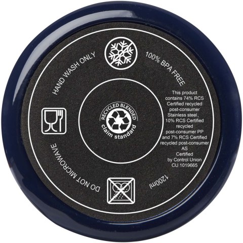 Melbourne kubek ze słomką z certyfikatem RCS 1200 ml granatowy