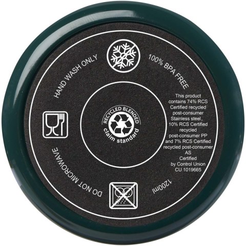 Melbourne kubek ze słomką z certyfikatem RCS 1200 ml green flash