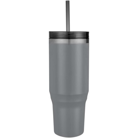 Melbourne kubek ze słomką z certyfikatem RCS 1200 ml szary