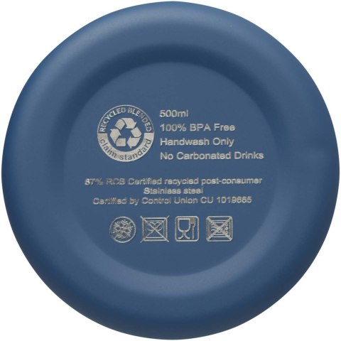 Spring miedziana butelka próżniowa z certyfikatem RCS 500 ml błękit oceanu