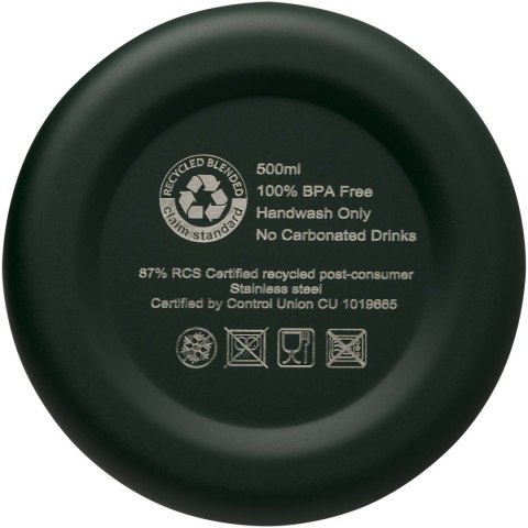 Spring miedziana butelka próżniowa z certyfikatem RCS 500 ml green flash