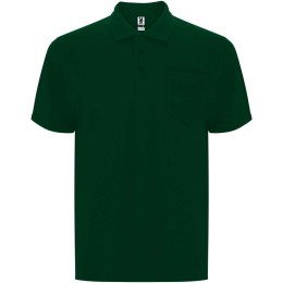 Centauro Premium koszulka polo unisex z krótkim rękawem butelkowa zieleń (R66074Z1)