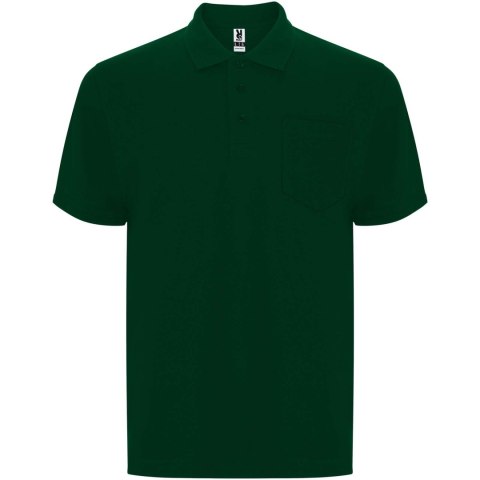 Centauro Premium koszulka polo unisex z krótkim rękawem butelkowa zieleń (R66074Z1)