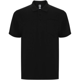 Centauro Premium koszulka polo unisex z krótkim rękawem czarny (R66073O1)