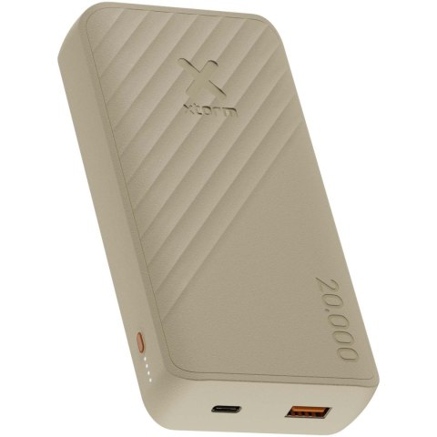 Xtorm XG220 Go2 powerbank 15 W 20 000 mAh z szybkim ładowaniem sandstone (12441206)