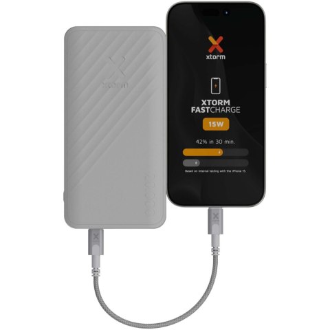 Xtorm XG220 Go2 powerbank 15 W 20 000 mAh z szybkim ładowaniem zielony melanż