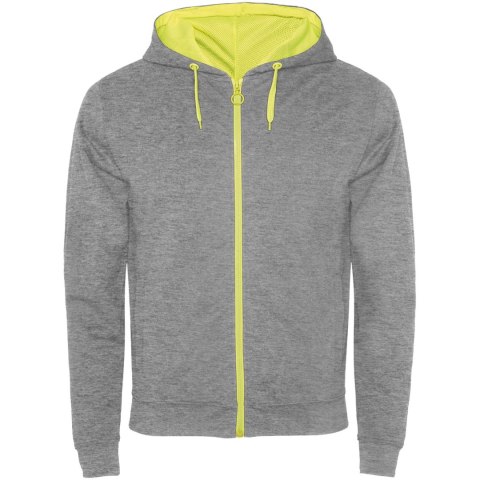 Fuji bluza unisex szary melanż, fluor yellow (R1105A92)