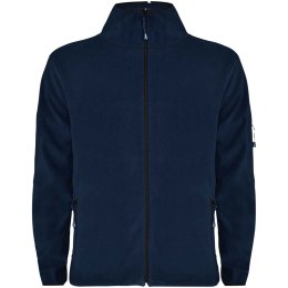 Luciane męska kurtka polarowa z zamkiem błyskawicznym na całej długości navy blue (R11951R2)