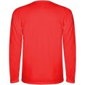 Montecarlo long sleeve kids sports t-shirt czerwony (K04154ID)