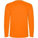 Montecarlo long sleeve kids sports t-shirt fluor orange (K04153LH)