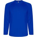 Montecarlo long sleeve kids sports t-shirt niebieski