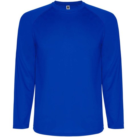 Montecarlo long sleeve kids sports t-shirt niebieski
