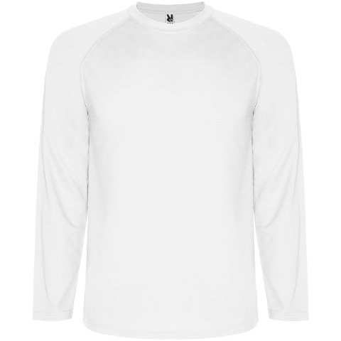 Montecarlo long sleeve men's sports t-shirt biały (R04151Z1)