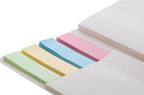 Karteczki samoprzylepne z kartonów po mleku