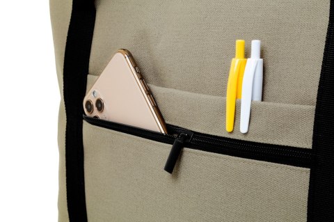 Torba podróżna z płótno z recyklingu