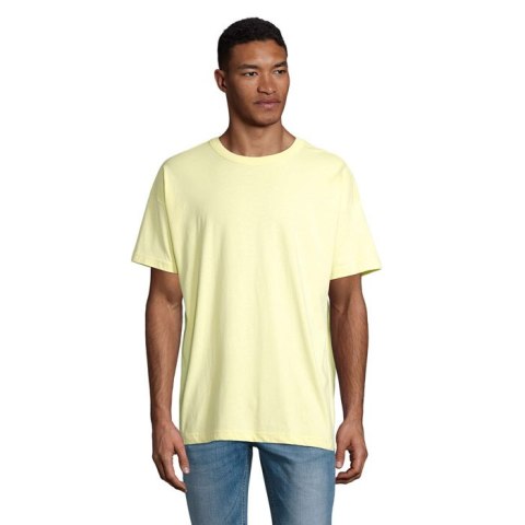 BOXY MEN T-SHIRT OVERSIZE JASNO ŻÓŁTY XXL (S03806-LY-XXL)