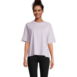 BOXY WOMEN T-SHIRT OVERSIZE Lilac M (S03807-LL-M)