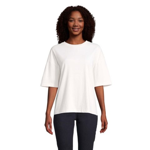 BOXY WOMEN T-SHIRT OVERSIZE White Off L (S03807-WW-L)