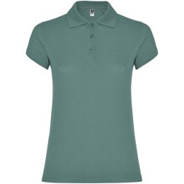 Star koszulka damska polo z krótkim rękawem calm blue (R6634A31)