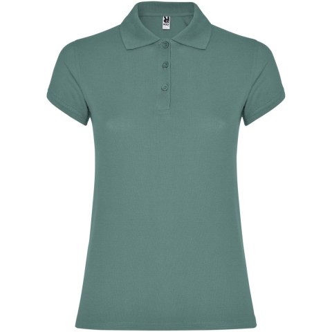 Star koszulka damska polo z krótkim rękawem calm blue (R6634A31)