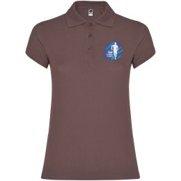 Star koszulka damska polo z krótkim rękawem pale red (R6634A22)