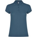 Star koszulka damska polo z krótkim rękawem storm blue (R66348V3)