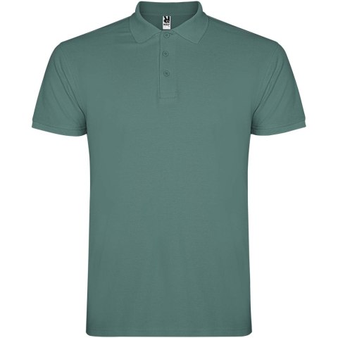 Star koszulka męska polo z krótkim rękawem calm blue (R6638A32)